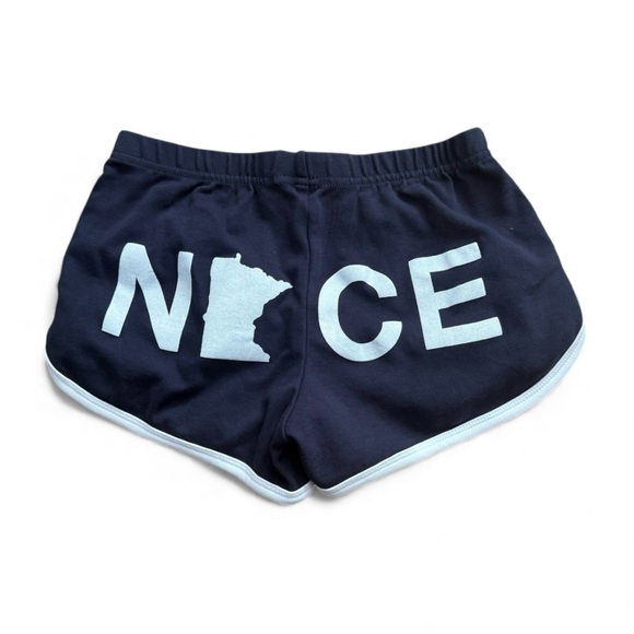 American Apparel Pants - American Apparel Dark Minnesota Blue Shorts